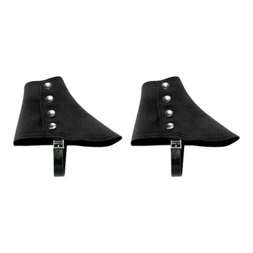 Męskie ochraniacze na buty Pokrowiec na obuwie dla dorosłych Gothic Punk Fancy Dress Black