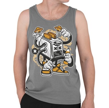 TANK TOP ANIMOWANE TOASTER MONSTER