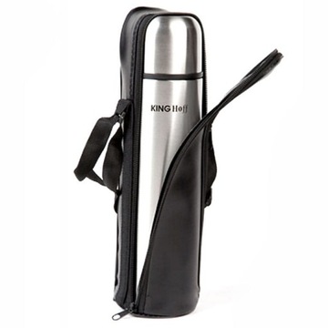 СТАЛЬНОЙ ТЕРМОС С КРЫШКОЙ 750МЛ KINGHoff KH-4053