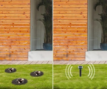 4x СИЛЬНЫЕ СОЛНЕЧНЫЕ ОТПУСКИВАТЕЛИ КРОТОВ, МЫШЕЙ, ГРЫЗУНОВ XXL, 4 ШТ.