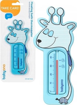 BabyOno Termometr do Kąpieli Żyrafa 775/01 Nieb.