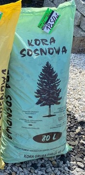 Kora sosnowa 40-60 mm 80l