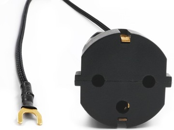 Мелодика МДГ20 Заземляющий кабель, шумоподавитель, Шуко - 2м