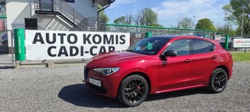 Alfa Romeo Stelvio SUV 2.0 Turbo 280KM 2017 Alfa Romeo Stelvio Q4, 4X4, książka serwisowa.