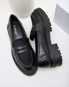 HEILENE 39 ЧЕРНЫЕ ЖЕНСКИЕ ЛОФЕРЫ