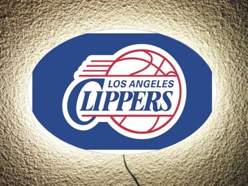 Lampka ścienna LOS ANGELES CLIPPERS pilot