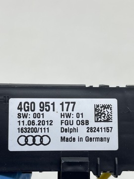 AUDI A6 C7 сигнализация датчик движения