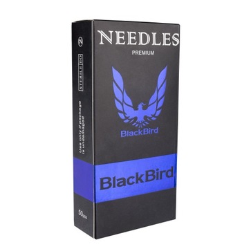 ЧЕРНЫЙ ПТНИЦ | Игла для татуировки | 18РС | 0,35 мм | МТ | Блистер 5 шт | Стерильный
