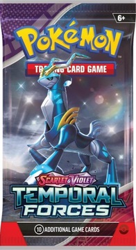 Оригинальные бустеры карт POKEMON TCG Scarlet Violet TEMPORAL FORCES