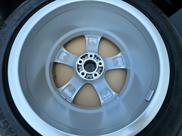 ALU RÁFKY MERCEDES E TŘÍDA W213 S213 ORIGINÁLNÍ 18 ZIMNÍ 4X 8.5MM JAKO NOVÉ