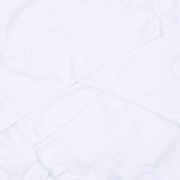 4x Białe basic majtki figi, OEKO-TEX XS