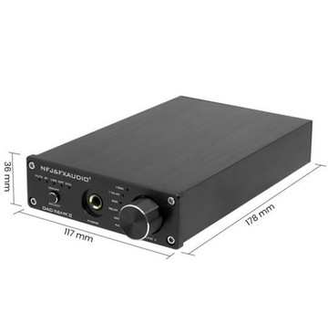 АУДИО КОНВЕРТЕР ЦАП FX-AUDIO X6 MKII USB BT УСИЛИТЕЛЬ ДЛЯ НАУШНИКОВ