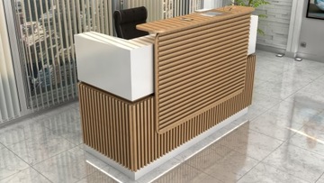 Стойка ресепшн R163 рейка 180х75см