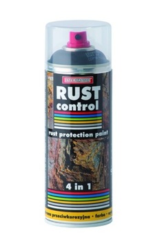 TROTON RUST CONTROL 4w1 Spray na rdzę CZARNY PÓŁMAT 400ml