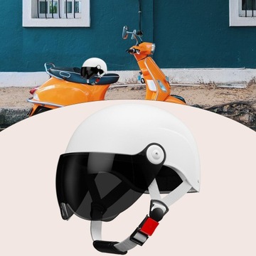 Motocykl vintage dla dorosłych, biały