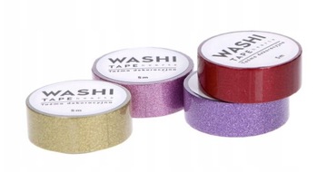 ЛЕНТА ДЕКОРАТИВНАЯ WASHI HEARTS 15мм 5М WZ 16 INTER