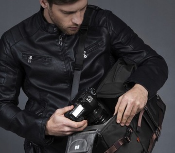 Большой фоторюкзак K&F Concept объемом 20 л для цифровой зеркальной камеры, ноутбука, дрона