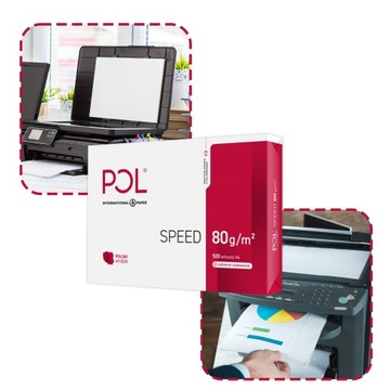Офисный принтер Polspeed А4, копировальная бумага, картон