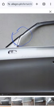 CITROEN DS5 12- DVEŘE LEVÉ PŘEDNÍ LEVÝ OEM