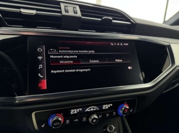 Audi Q3 II SUV 1.5 35 TFSI 150KM 2024 Audi Q3 Advanced S tronic Ambiente Kamera cofania CarPlayAndroid Auto, zdjęcie 33