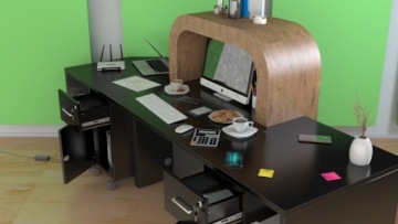 Стойка ресепшн R35 240х100см Art_R35002