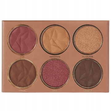 REVOLUTION PRO Glam Mood Paleta Cieni do Powiek