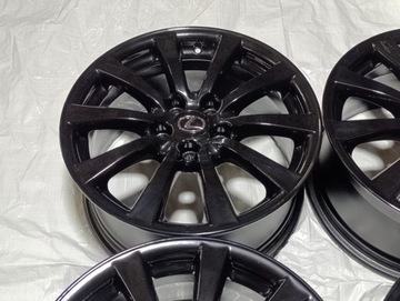 4× DISK HLINÍK LEXUS OE IS NX UX 8.0" X 17" 5X114.3 ET 45