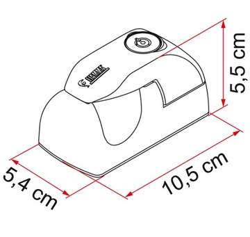 ДОПОЛНИТЕЛЬНЫЙ ДВЕРНОЙ ЗАМОК FIMMA KIT SECURITY LOCK