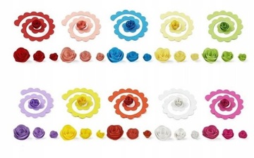 Полоски ЛЕПЕСТКОВЫЕ розы для квиллинга Скрапки Квиллинг