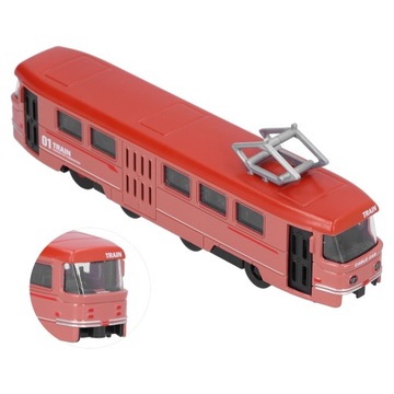 Модель игрушечного автобуса диаметром 6 см