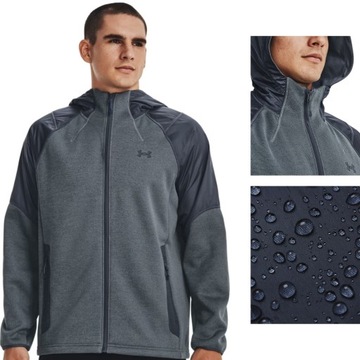 MĘSKA BLUZA KURTKA UNDER ARMOUR WODOODPORNA XL