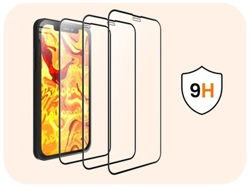 Комплект из 3 закаленных стекол для iPhone X / XS / 11 PRO, полноэкранное защитное стекло 5D