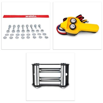 ЭЛЕКТРИЧЕСКАЯ ЛЕБЕДКА X-BULL 12V 2500lb 1.1T XXL