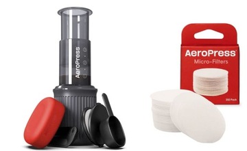 AeroPress Go Zaparzacz do kawy + dodatkowe filtry 350szt