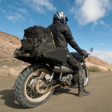 СУМКА ДЛЯ БАГАЖА С СЕТКОЙ ДЛЯ ВЕЛОСИПЕДА НА КРЫШЕ