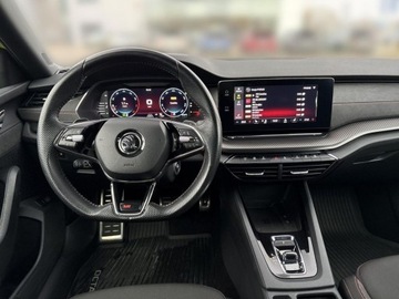 Skoda Octavia IV RS Liftback 2.0 TSI 245KM 2023 Skoda Octavia RS Selection SmartLink Tempomat ACC Virtual Matrix Kes, zdjęcie 12