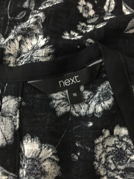 Next cienka łączona bluzka w kwiaty XXL *PN1*
