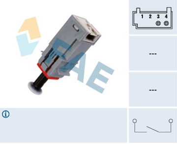 FAE SPÍNAČ SVĚTEL STOP 24790