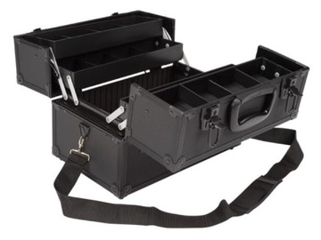 Walizka na narzędzia aluminiowy kufer skrzynia organizer 360 x 220 x 250mm