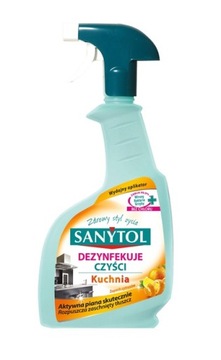 Sanytol Dezynfekuje i czyści kuchnie cytrusy 500ml