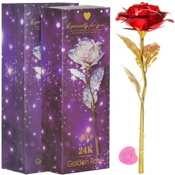 Светящийся светодиодный светильник ETERNAL ROSE ИДЕЯ ДЛЯ ДНЯ МАТЕРИ 25см