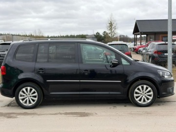 Volkswagen Touran II 2.0 TDI 140KM 2015 Volkswagen Touran Highline 7 osobowy navi, zdjęcie 3