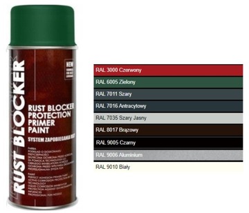 DECO COLOR RUST BLOCKER SPRAY 4w1 RAL 6005 PÓŁMAT