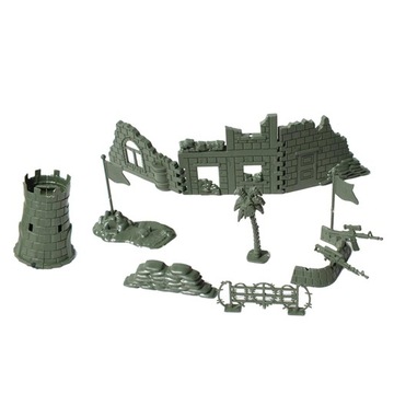 Модель сцены солдатского лагеря Playset