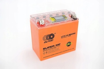 Akumulator motocyklowy YTX14 żelowy 12V 12Ah 200A