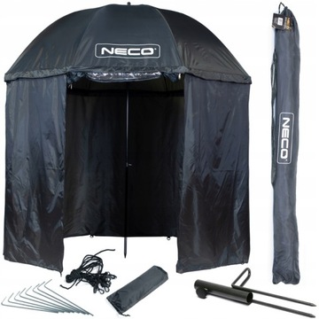 PARASOL NAMIOT WODOSZCZELNY WĘDKARSKI GUMOWANE SZWY 250CM WBIJAK GRATIS !!!