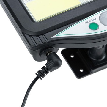 Светодиодная солнечная лампа, датчик движения и сумерек, пульт дистанционного управления.