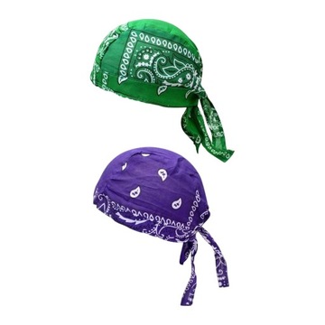 Czapki kolarskie pirackie Bandana Beanie Soft dla