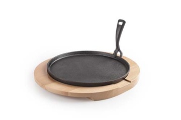 GORĄCY ŻELIWNY TALERZ PÓŁMISEK 30 cm Ibili