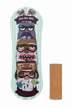 Trickboard Balance Board Medium Into the wild (Wałek korkowy)